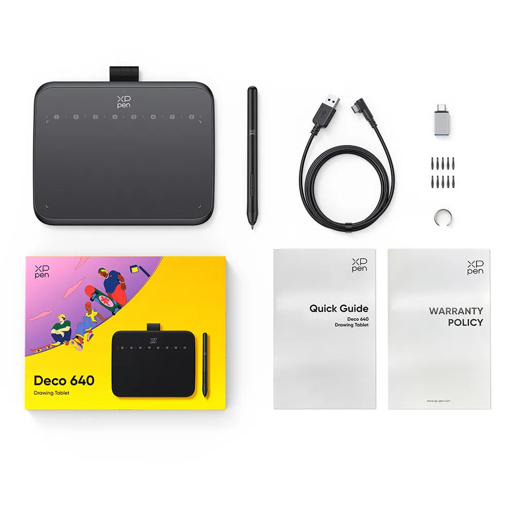 XPPen Deco 640 Graphics Drawing Tablet