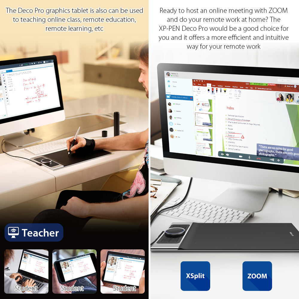 XPPen Deco Pro M Graphics Drawing Tablet