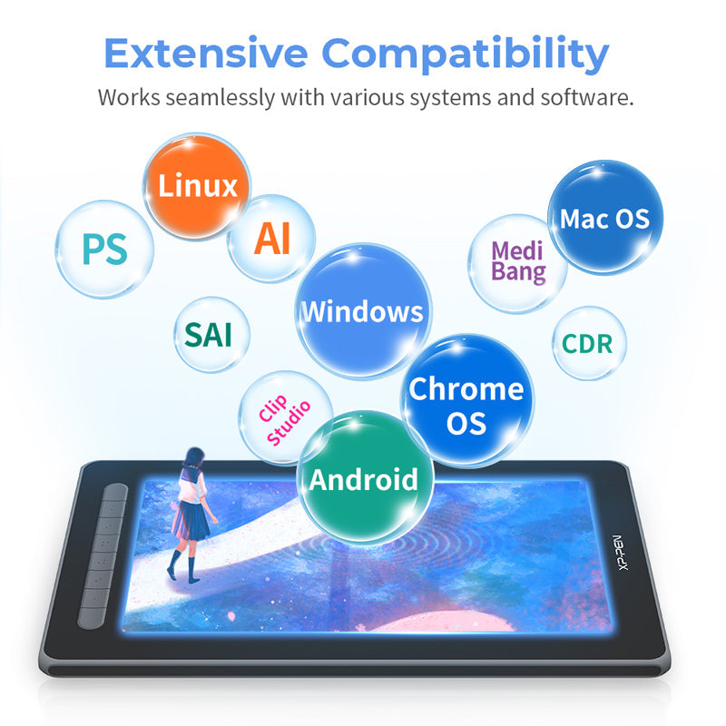 UNBOXED XPPen Artist 12 (2nd Gen) Graphic Drawing Tablet Display