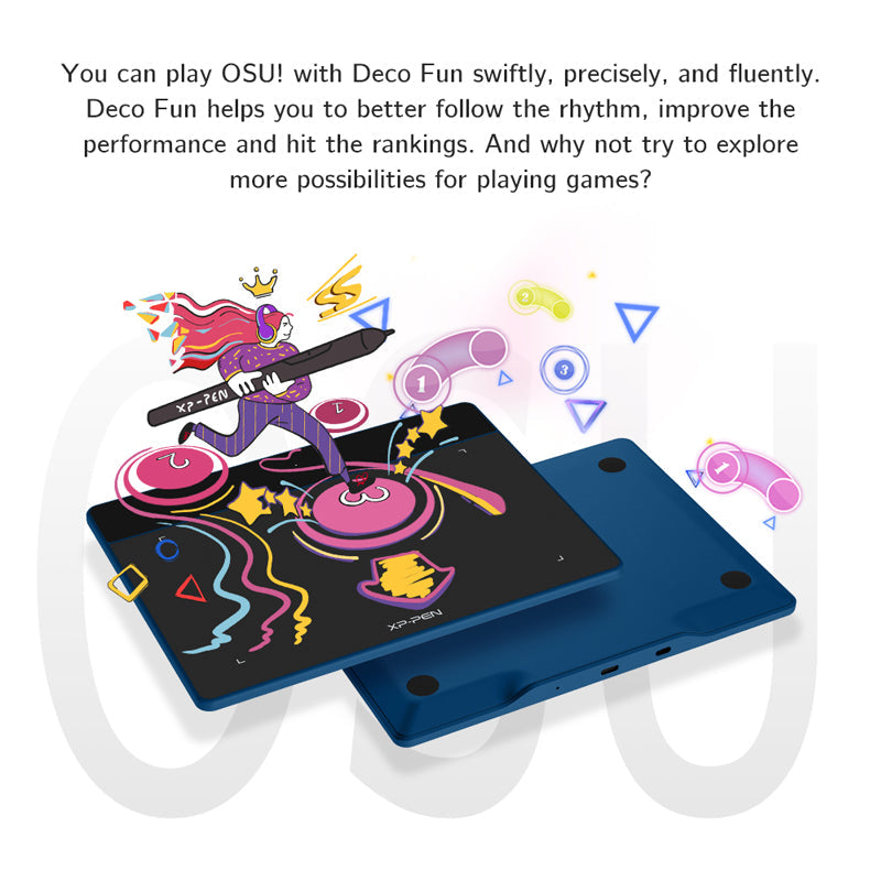 XPPen Deco Fun S Graphics Drawing Tablet