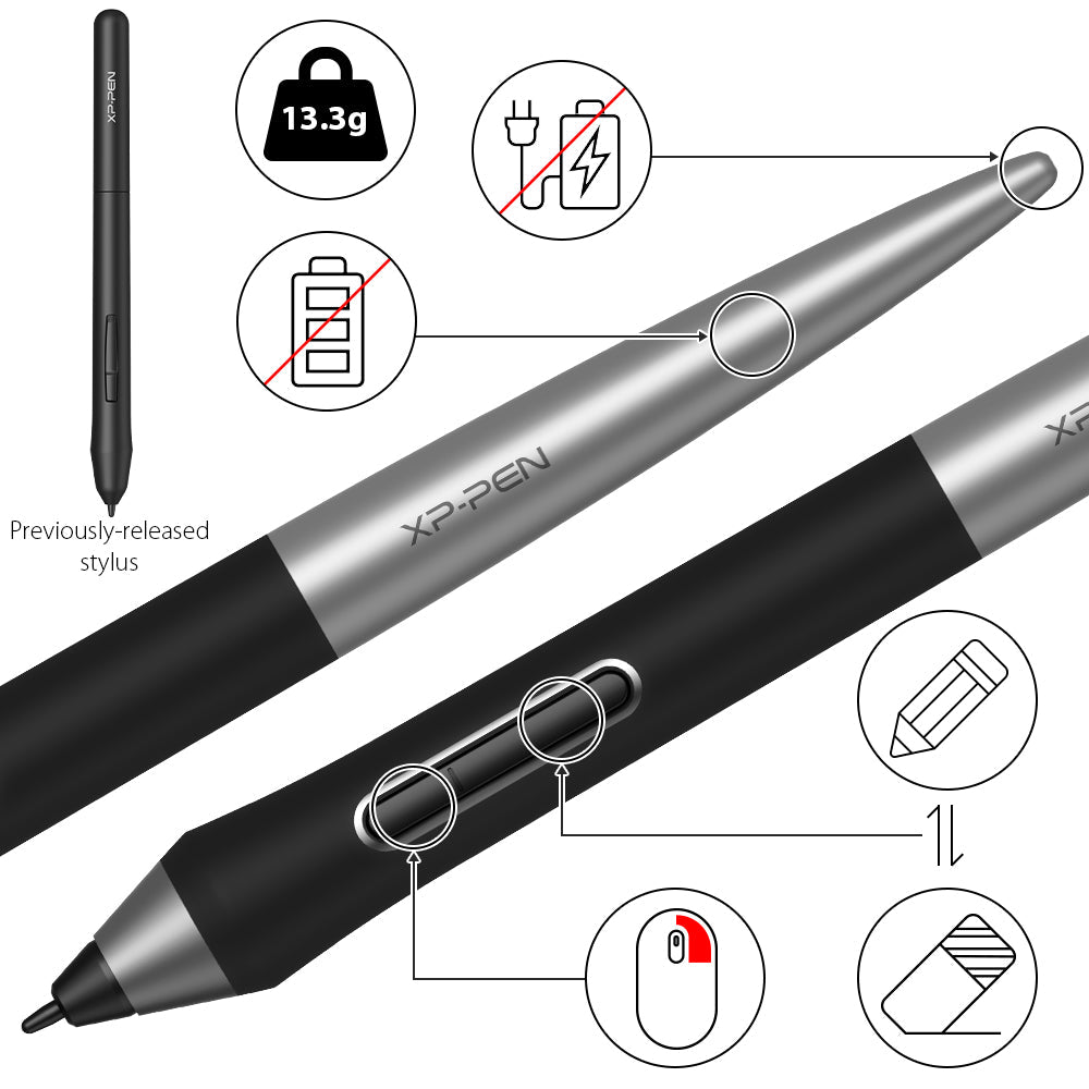 XPPen Deco Pro M Graphics Drawing Tablet