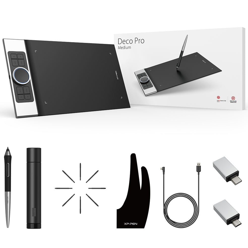 XPPen Deco Pro M Graphics Drawing Tablet