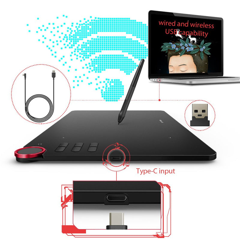 XPPen Deco 03 Graphics Drawing Tablet