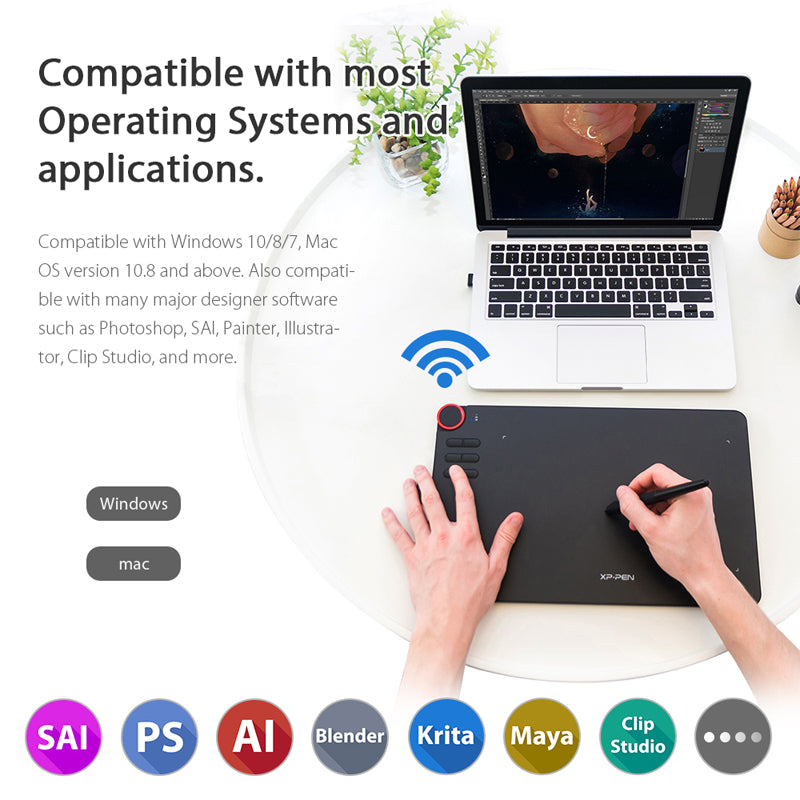 XPPen Deco 03 Graphics Drawing Tablet