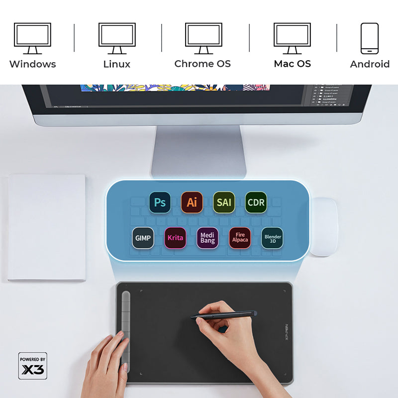 XPPen Deco L Graphics Drawing Tablet