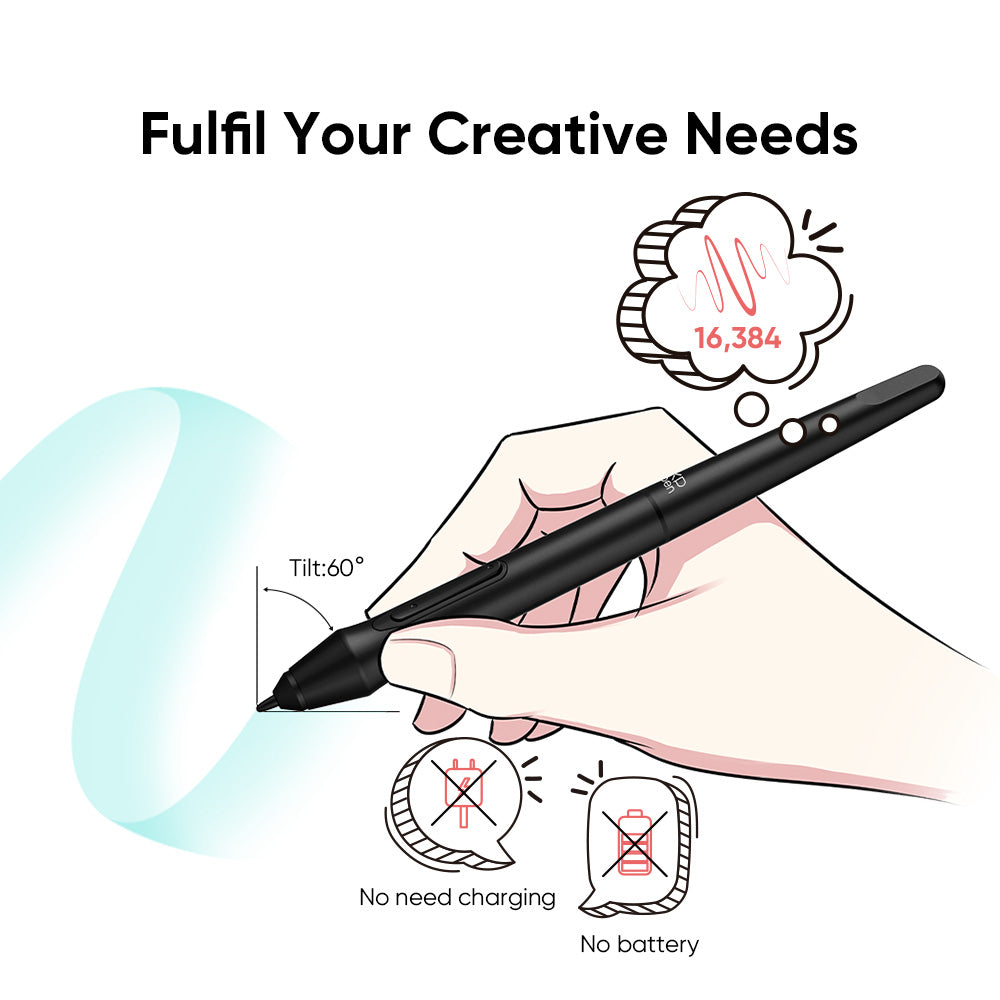 XPPen Deco Mini7 V2 Graphics Drawing Tablet & Stylus
