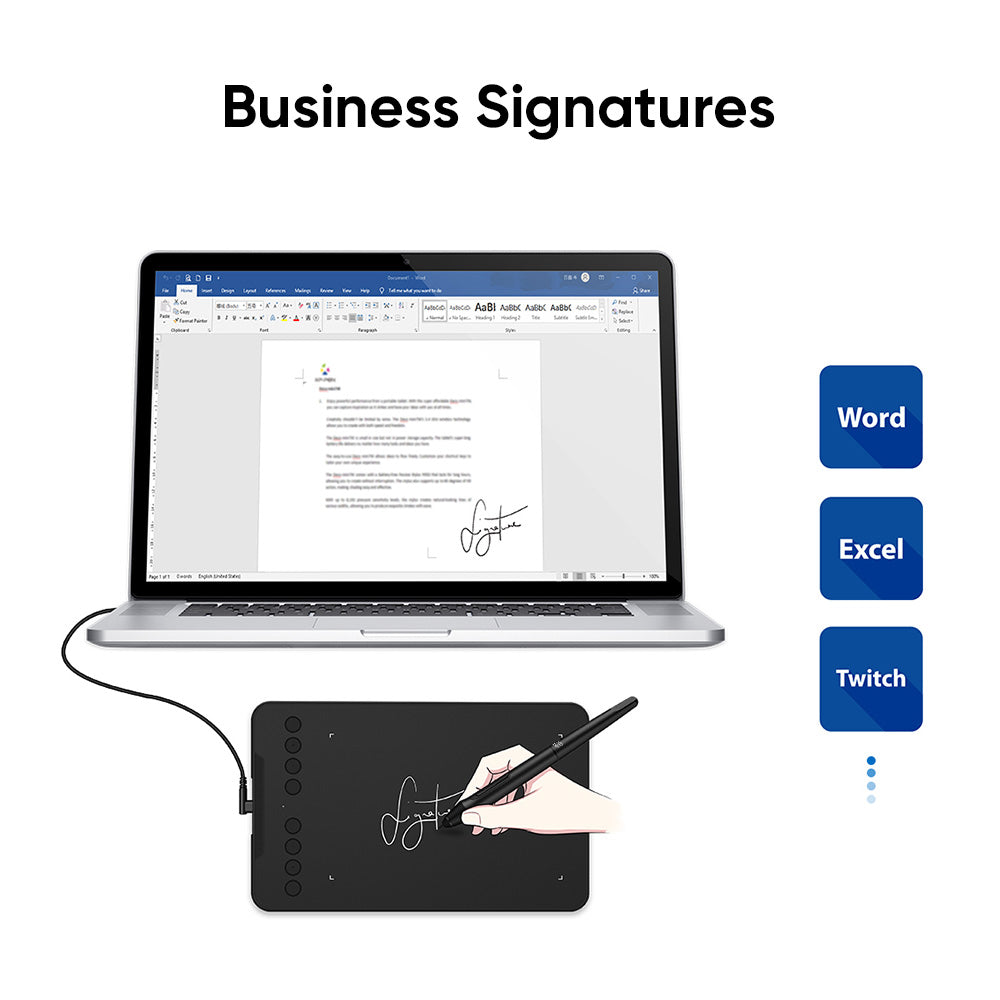 XPPen Deco Mini7W V2 Wireless Graphics Drawing Tablet & Stylus