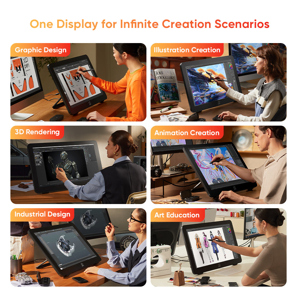 XPPen Artist Pro 27 (Gen2) 4k 120Hz Graphics Display Touchscreen Drawing Tablet