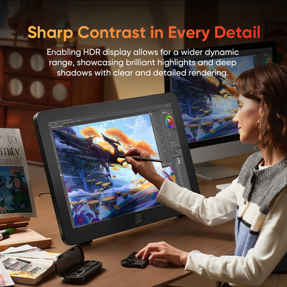 XPPen Artist Pro 27 (Gen2) 4k 120Hz Graphics Display Touchscreen Drawing Tablet