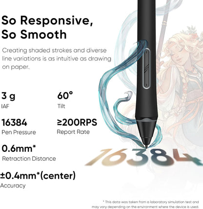 XPPen Artist 15.6 Pro V2 Display Drawing Tablet & Stylus