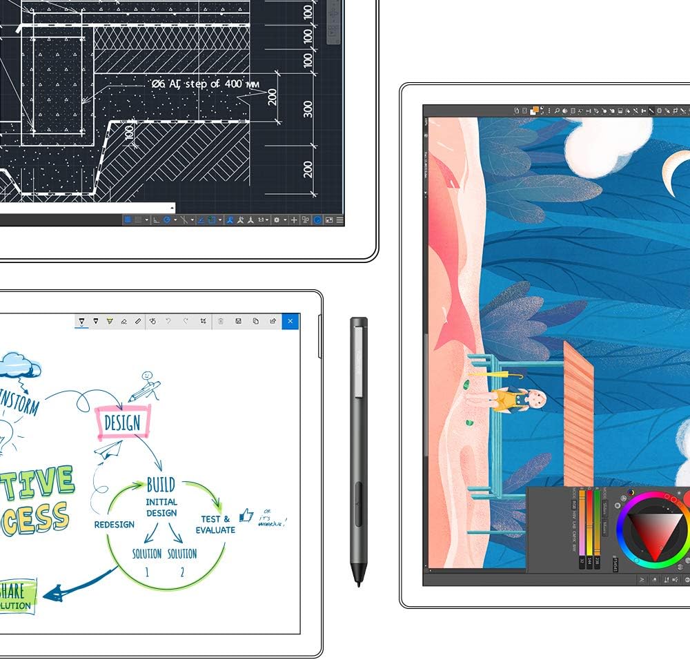 XPPen PC1 Stylus Pen For Microsoft Surface