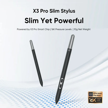 Replacement X3 Pro Slim Stylus For Artist Pro 19 Gen 2 & Artist Pro 24 Gen 2 (PD51A)