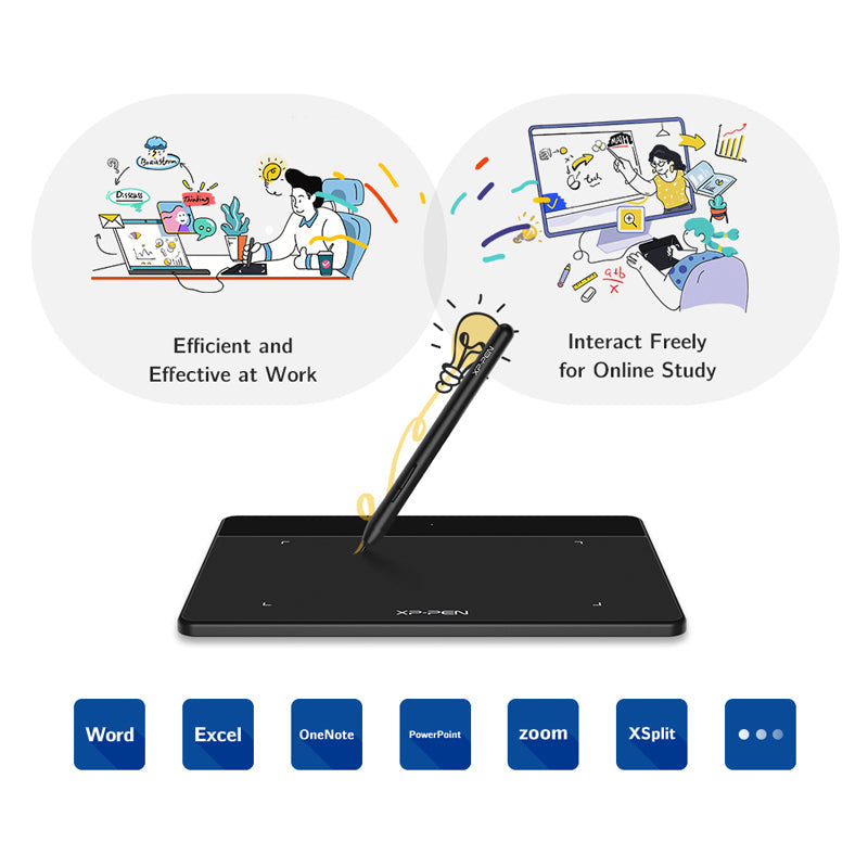 UNBOXED XPPen Deco Fun XS Graphics Drawing Tablet