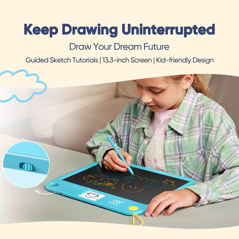 XPPen Kids Doodle Learning Drawing Board - Pink