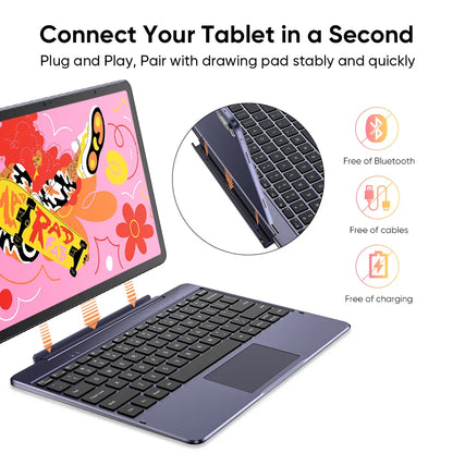 XPPen ACK08 Smart Keyboard for Magic Drawing Pad (2025 Version)