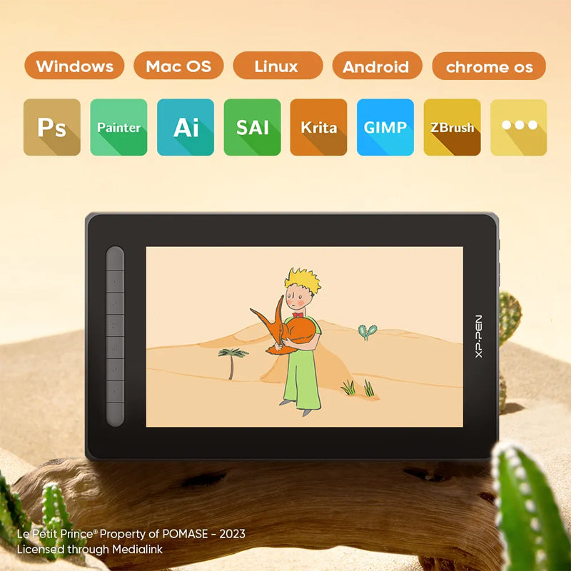 XPPen Artist 12 Gen 2 Graphics Drawing Tablet Le Petit Prince Edition