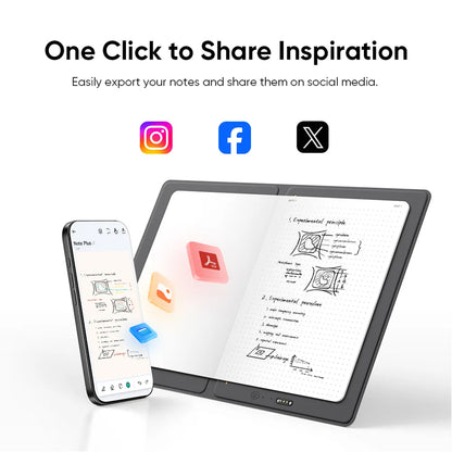 XPPen Note Plus Digital Paper Notebook