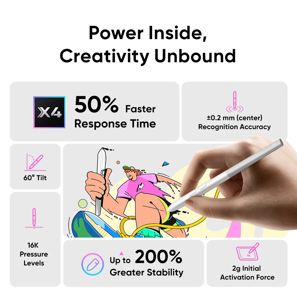 XPPen Magic Pro 13 – 13" 3K 120Hz Android 16 Professional Drawing Pad