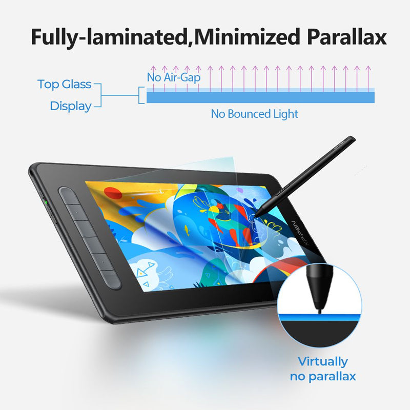 XPPen Artist 10 (2nd Gen) Graphic Drawing Tablet Display