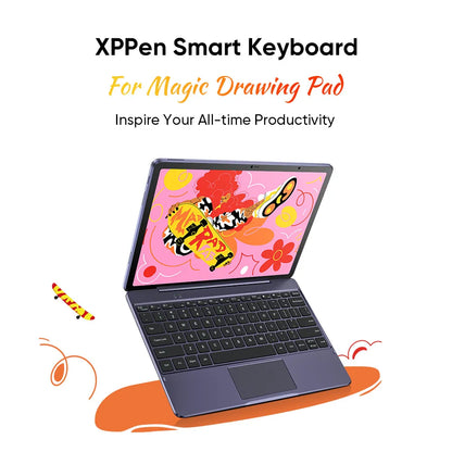 XPPen ACK08 Smart Keyboard for Magic Drawing Pad (2025 Version)