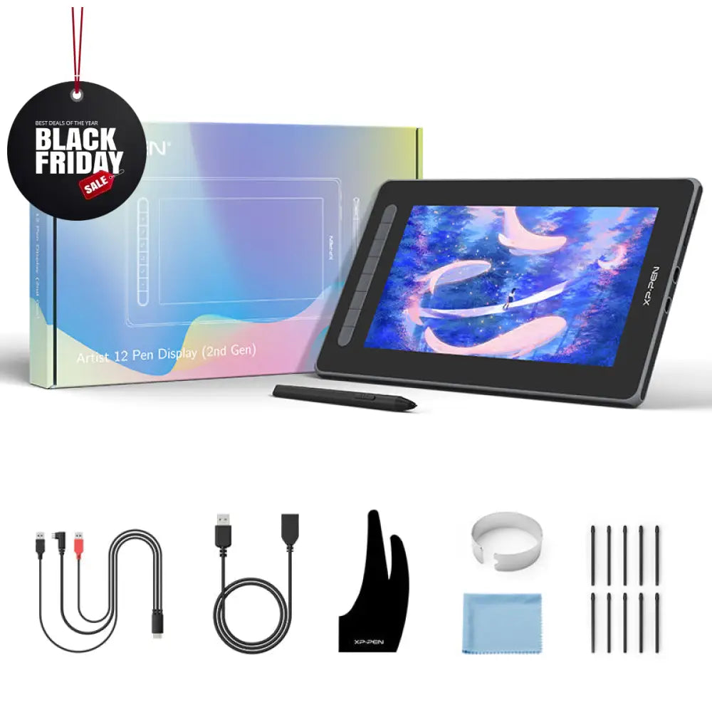 Xppen Artist 12 (2Nd Gen) Graphic Drawing Tablet Display
