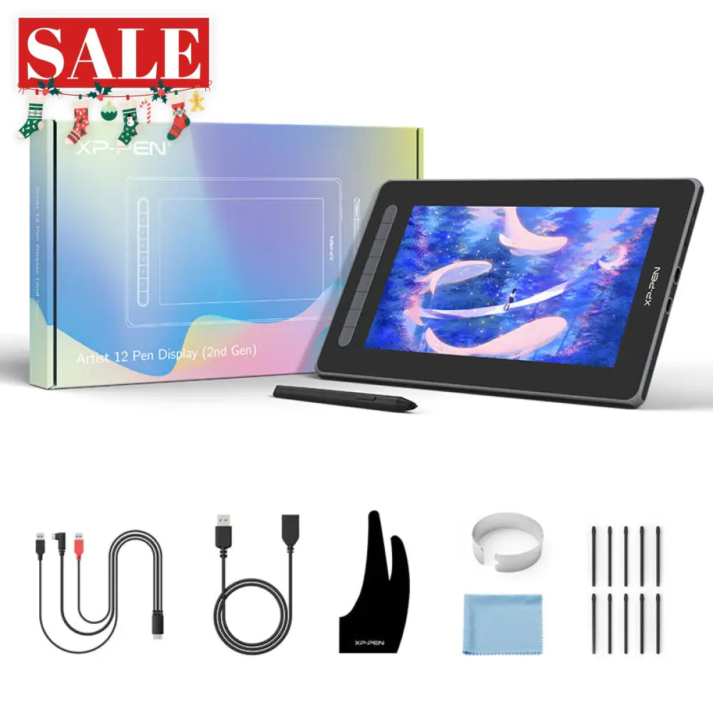 Xppen Artist 12 (2Nd Gen) Graphic Drawing Tablet Display