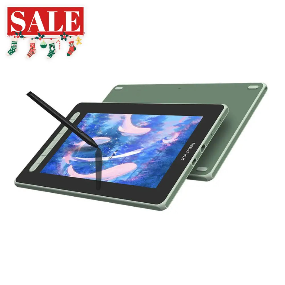 Xppen Artist 12 (2Nd Gen) Graphic Drawing Tablet Display Green