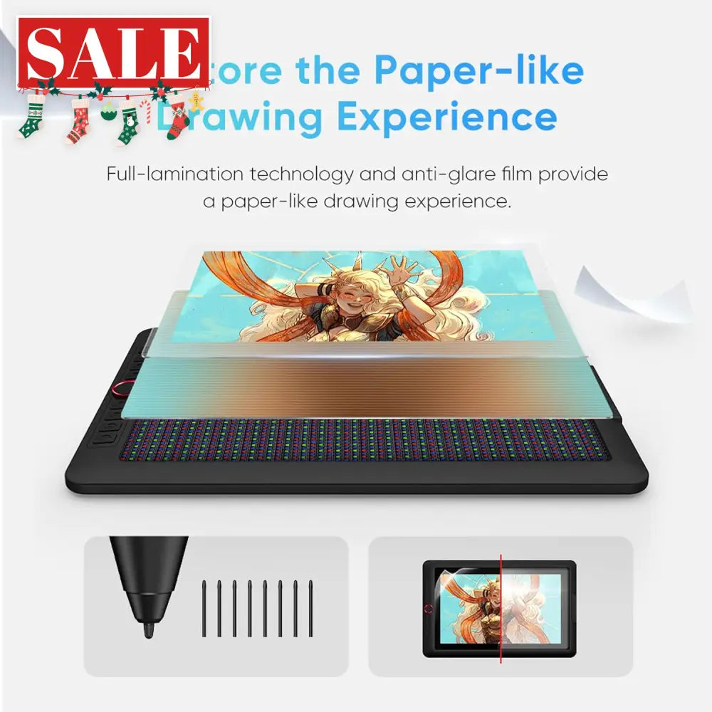 XPPen Artist 13.3 Pro V2 Graphics Display Drawing Tablet & Stylus