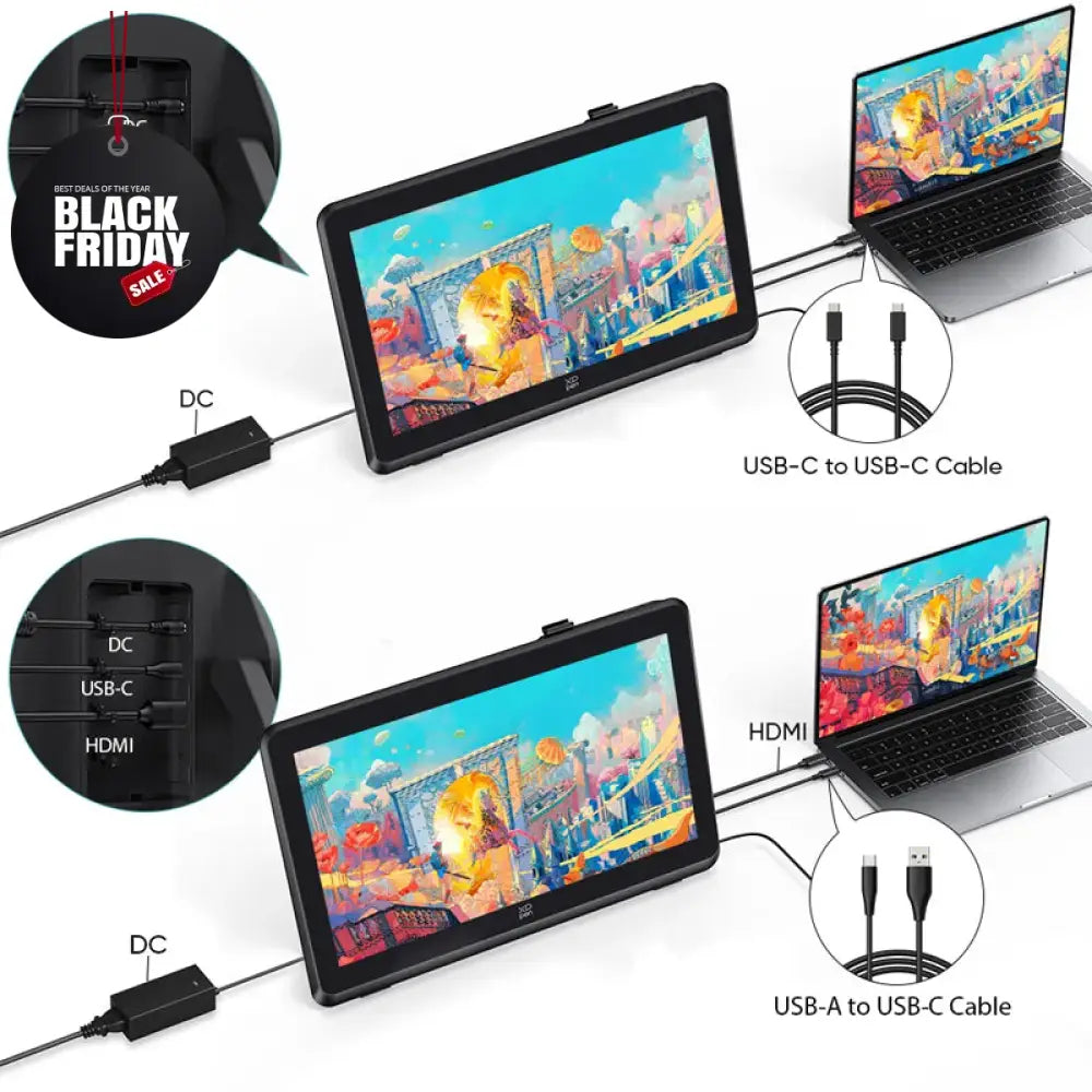 XPPen Artist 22 Plus Graphics Drawing Tablet