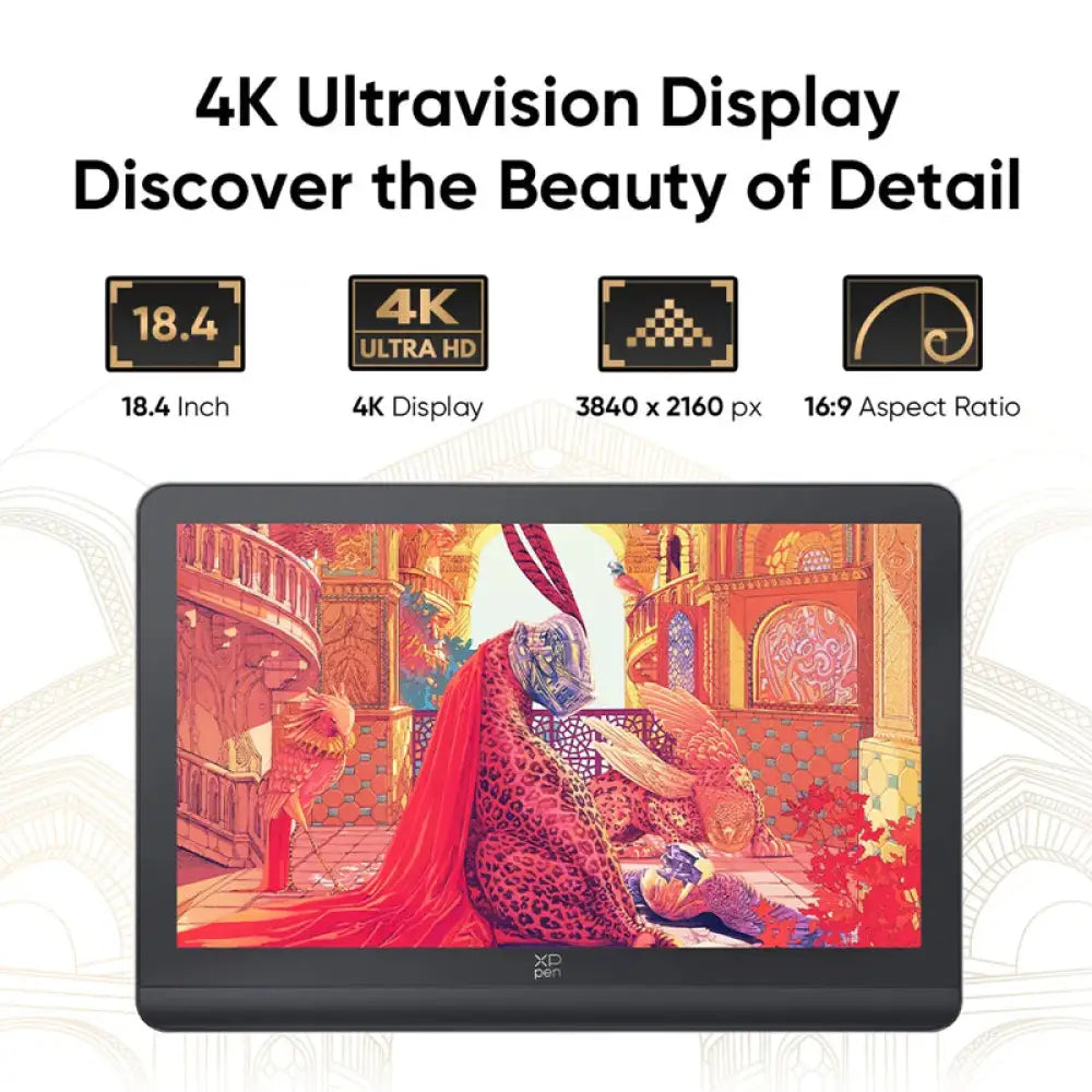 XPPen Artist Pro 19 (Gen 2) 4K Graphics Drawing Tablet