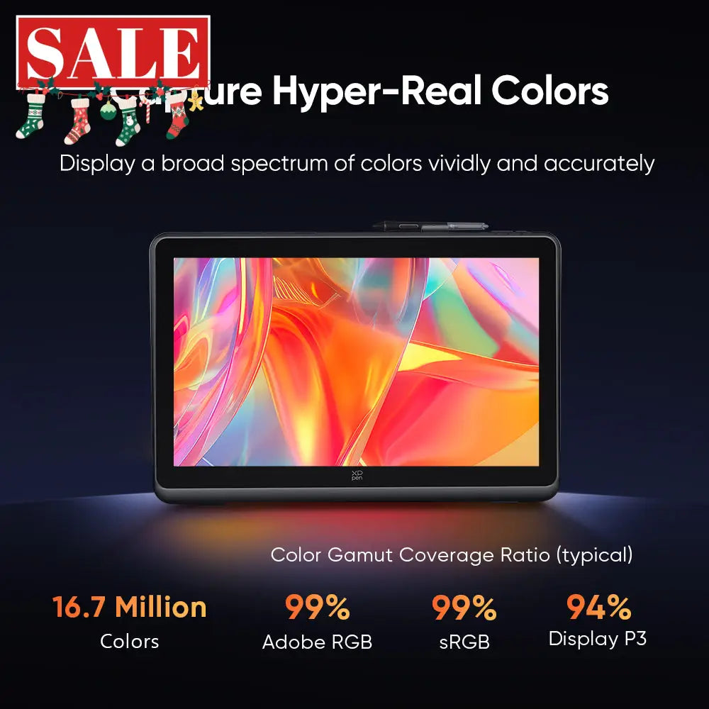 XPPen Artist Pro 22 (Gen 2) 2.5K QHD Graphics Display Drawing Tablet