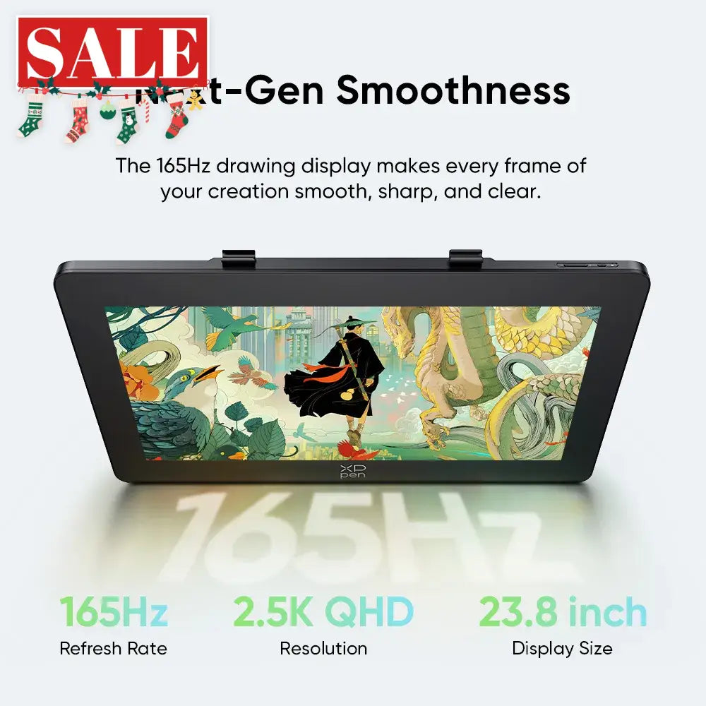 XPPen Artist Pro 24 Gen 2 165Hz Graphic Drawing Tablet Display