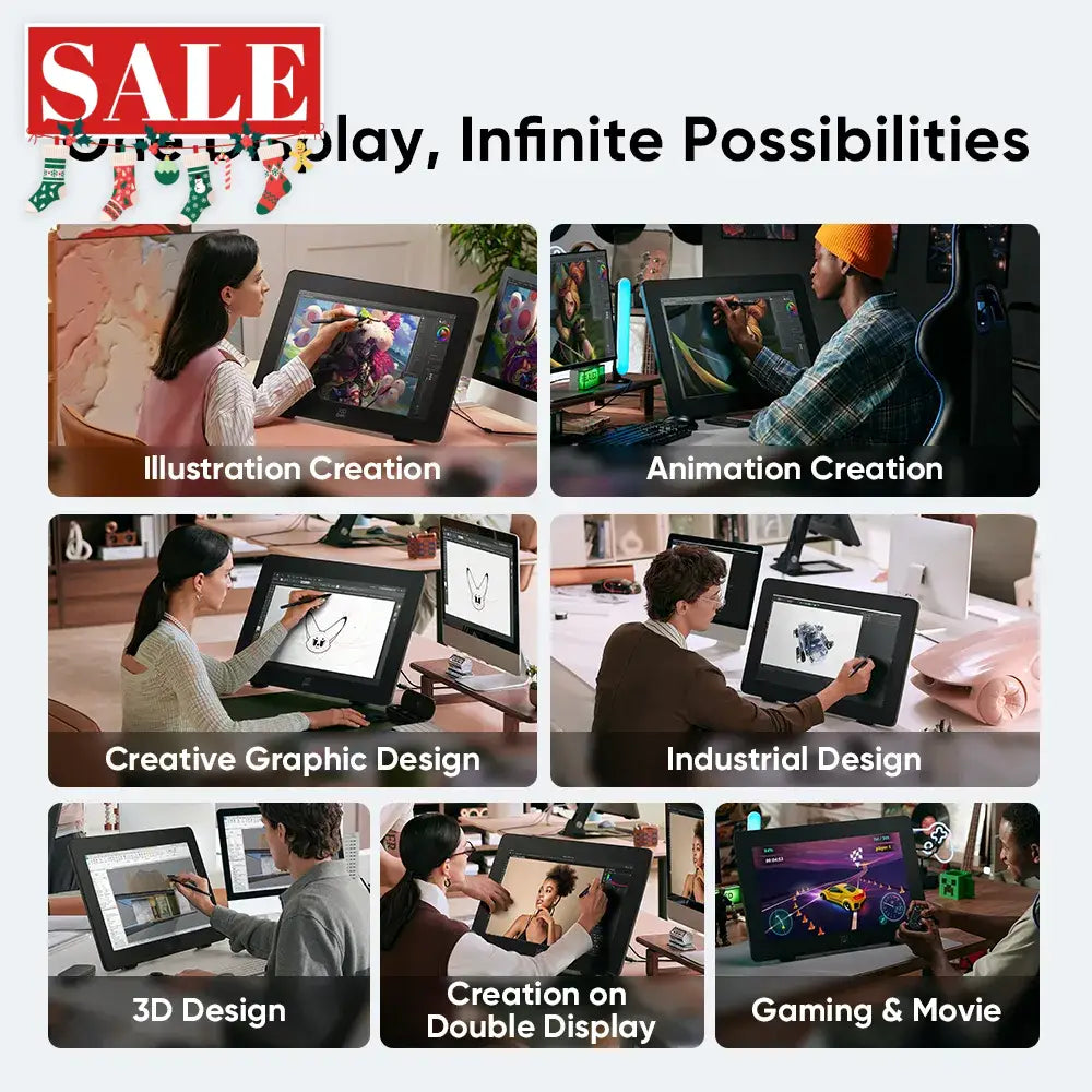 XPPen Artist Pro 24 Gen 2 Graphic Drawing Tablet Display (4K Resolution)