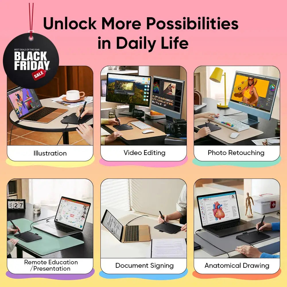 XPPen Deco 640 Graphics Drawing Tablet