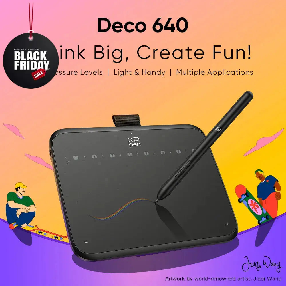 XPPen Deco 640 Graphics Drawing Tablet