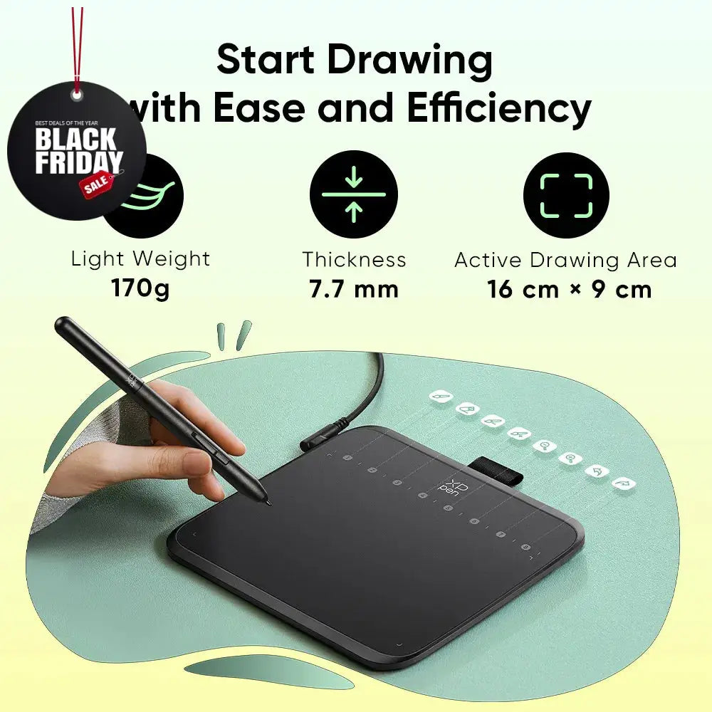 XPPen Deco 640 Graphics Drawing Tablet