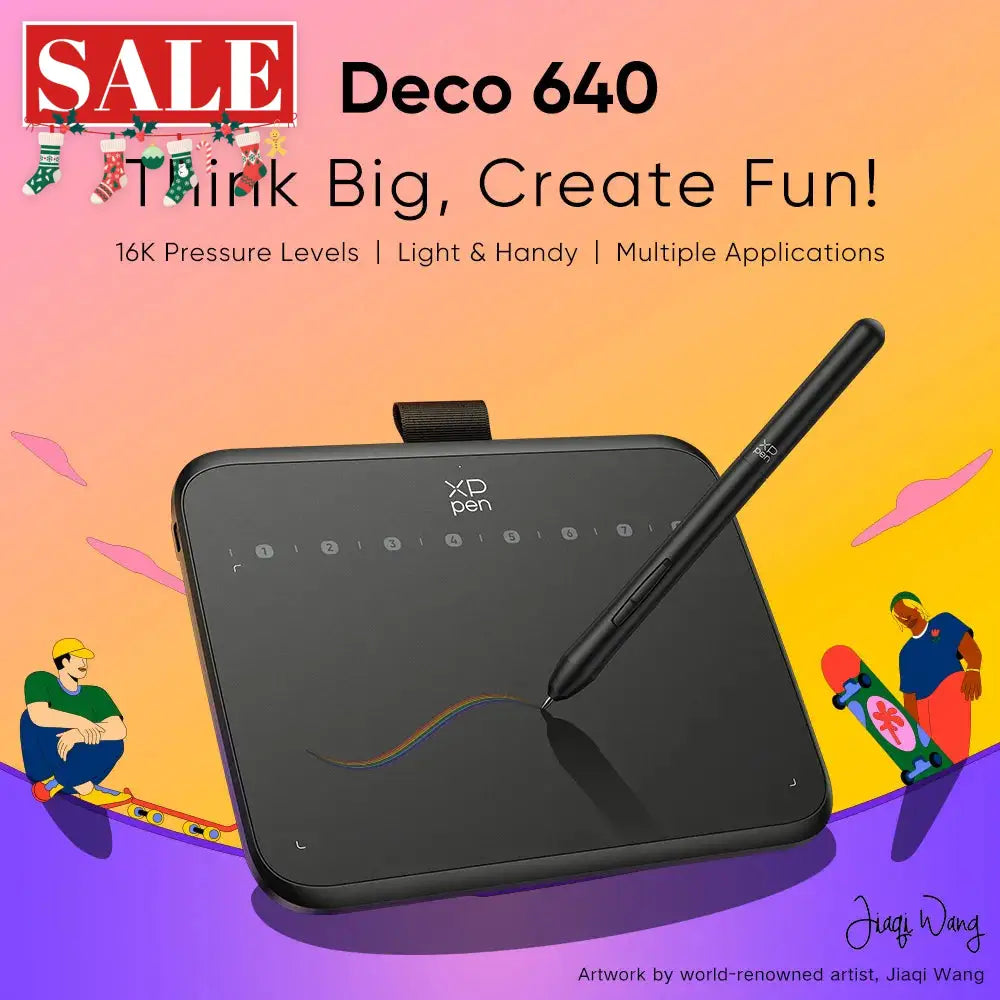 XPPen Deco 640 Graphics Drawing Tablet
