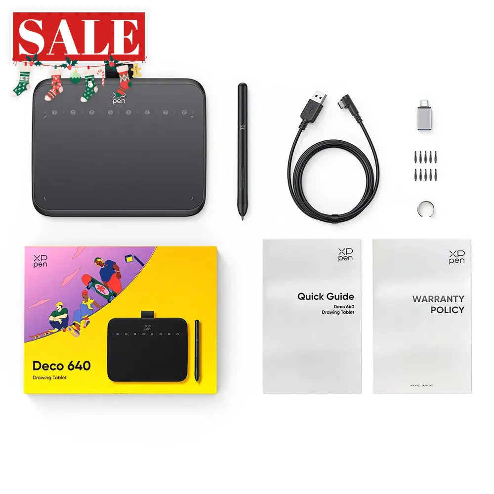 XPPen Deco 640 Graphics Drawing Tablet