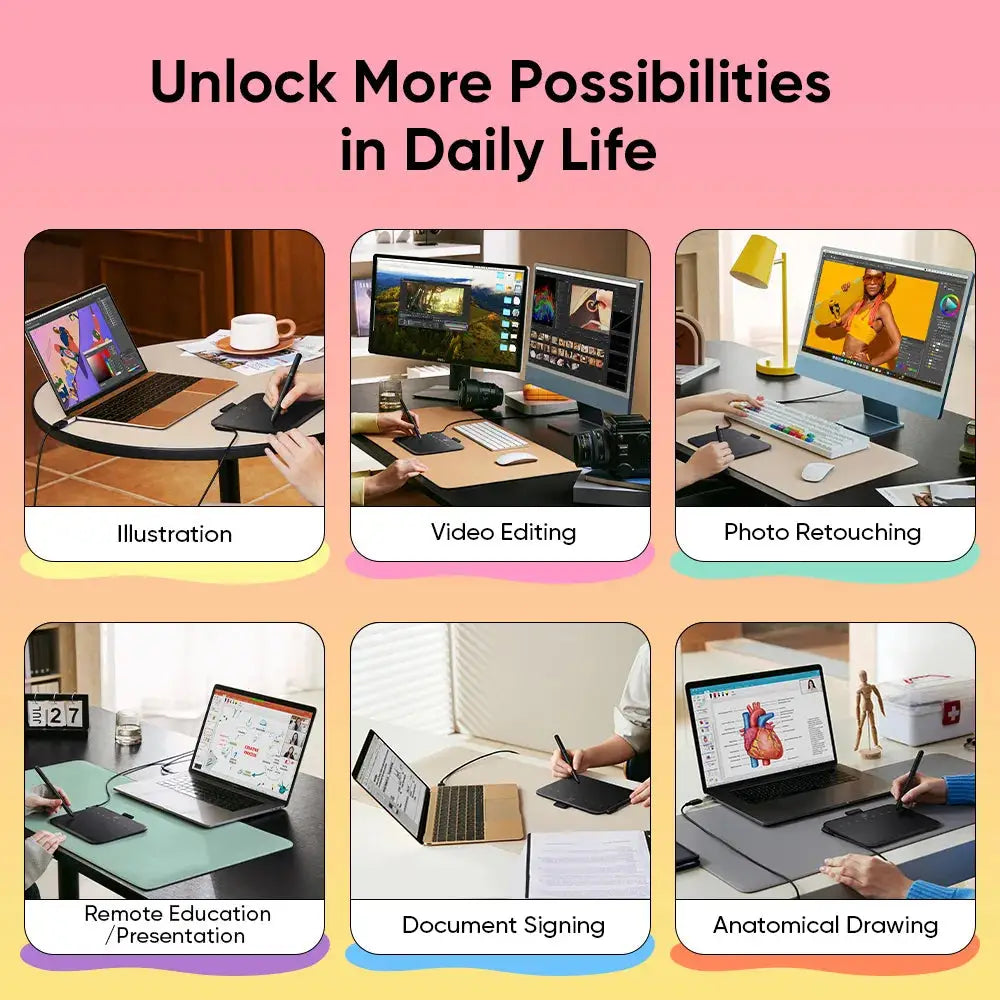 XPPen Deco 640 Graphics Drawing Tablet