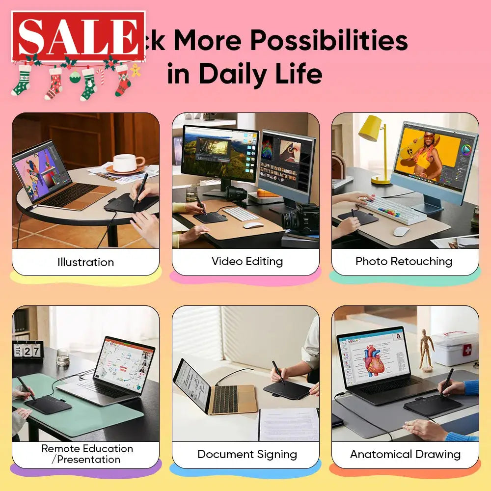 XPPen Deco 640 Graphics Drawing Tablet