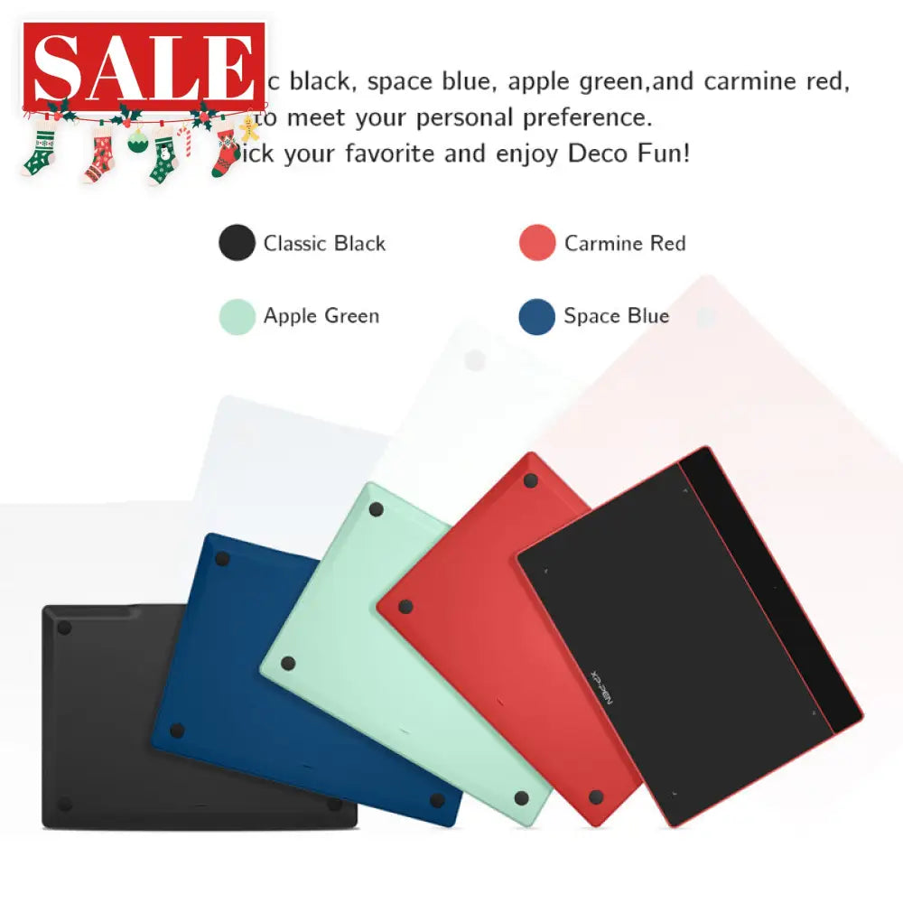 XPPen Deco Fun L Graphics Drawing Tablet Black