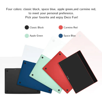 XPPen Deco Fun L Graphics Drawing Tablet Black