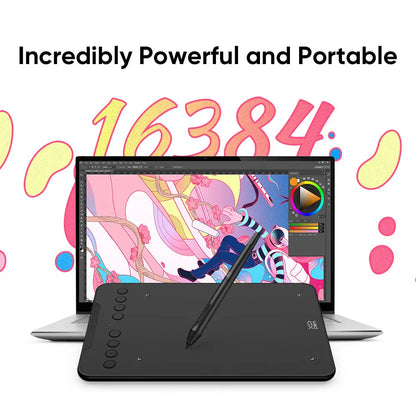 XPPen Deco Mini7 V2 Graphics Drawing Tablet & Stylus