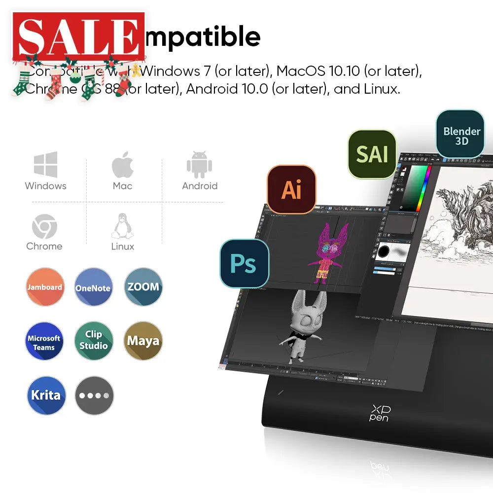 XPPen Deco Pro LW (Gen2) Wireless Graphics Drawing Tablet With K05