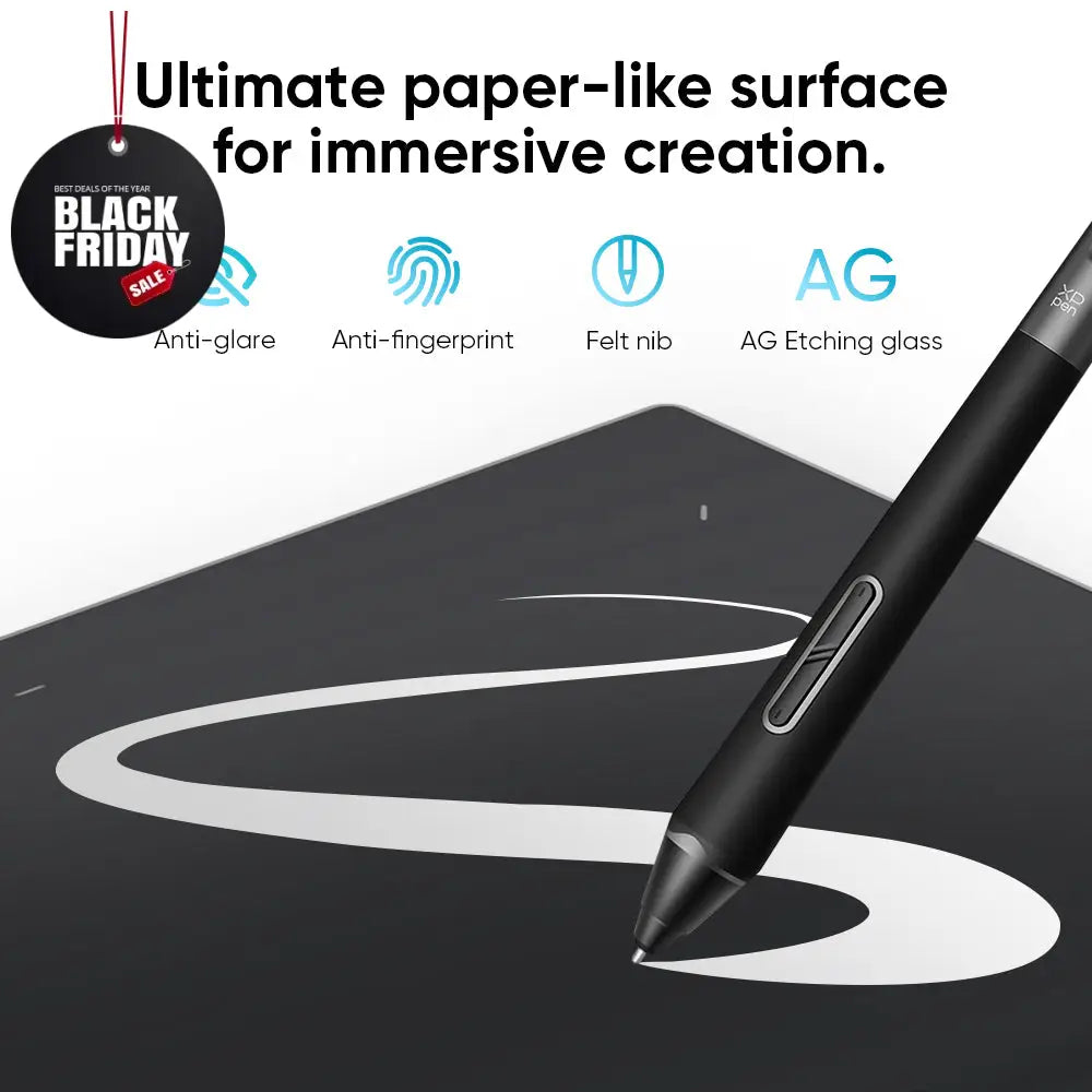 XPPen Deco Pro LW (Gen2) Wireless Graphics Drawing Tablet With K05
