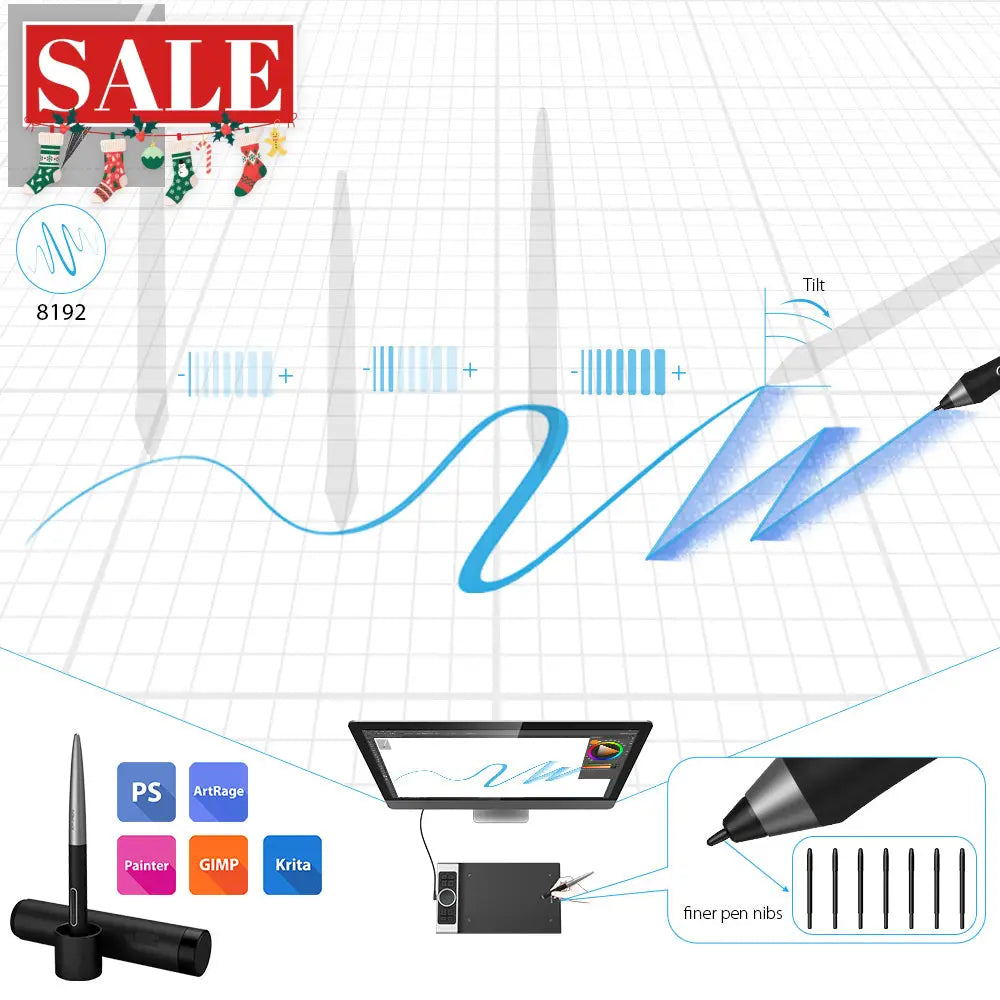 XPPen Deco Pro M Graphics Drawing Tablet XPPen