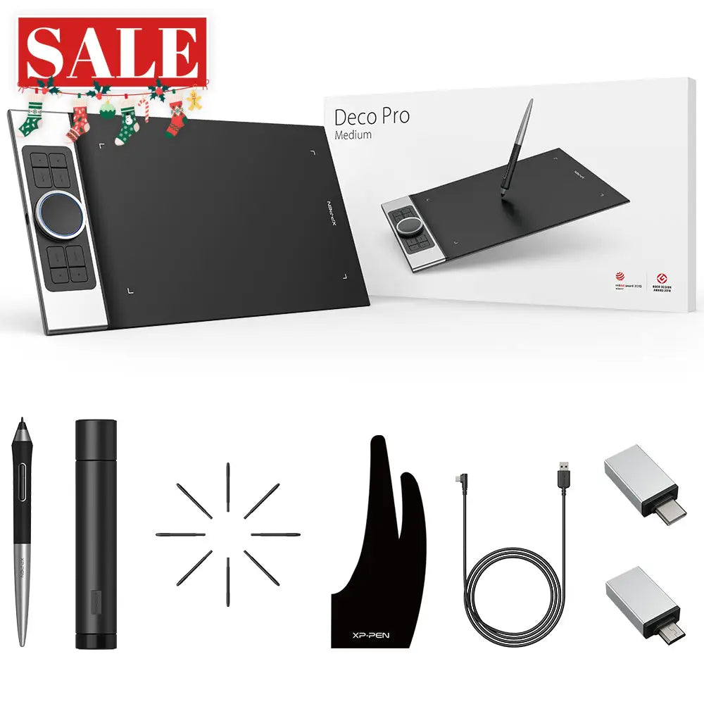 XPPen Deco Pro M Graphics Drawing Tablet XPPen