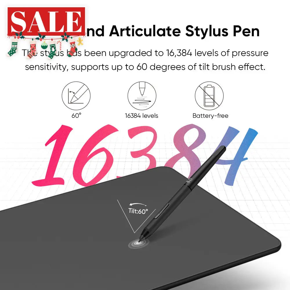 XPPen Deco01 V3 Graphics Drawing Tablet With Stylus