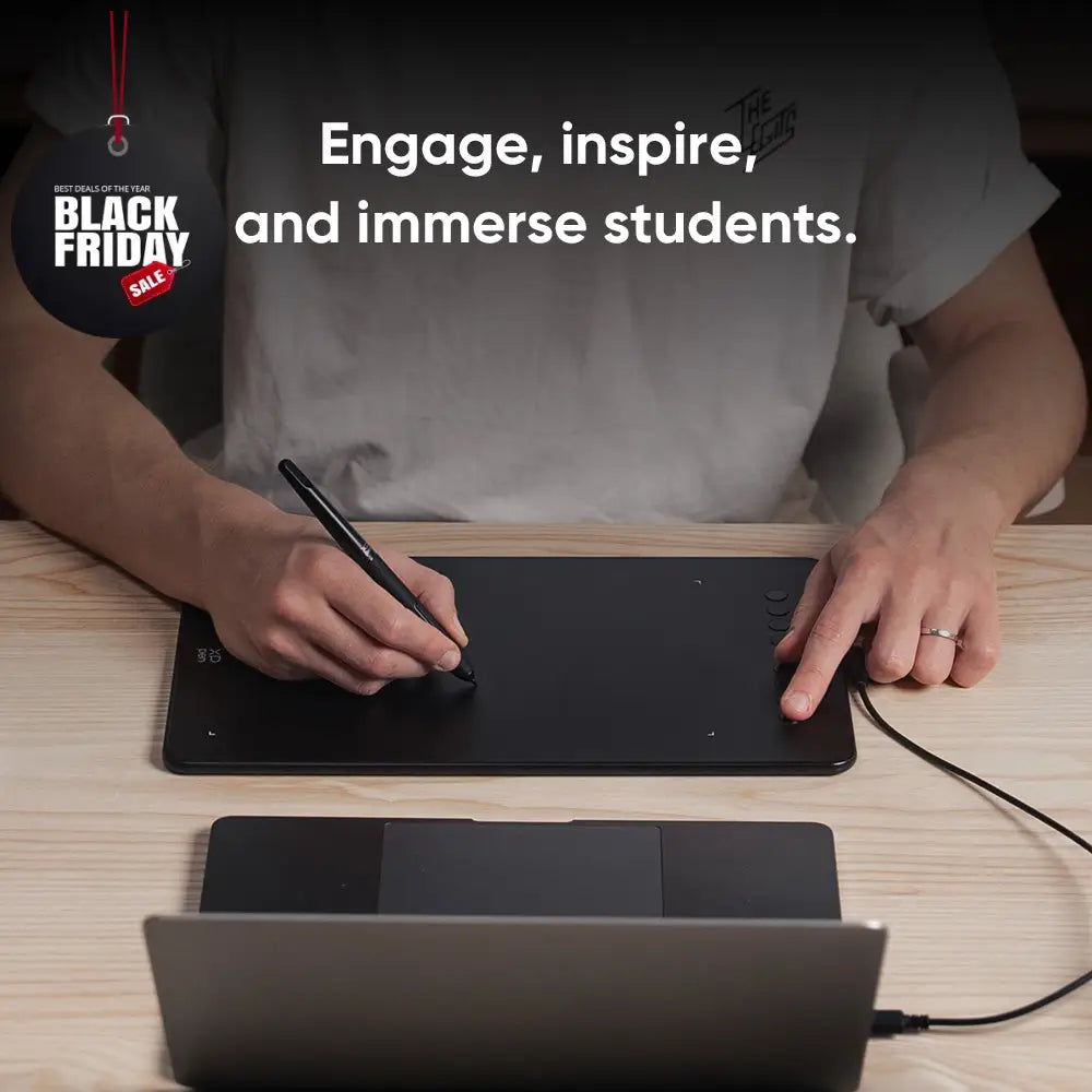 XPPen Deco01 V3 Graphics Drawing Tablet With Stylus