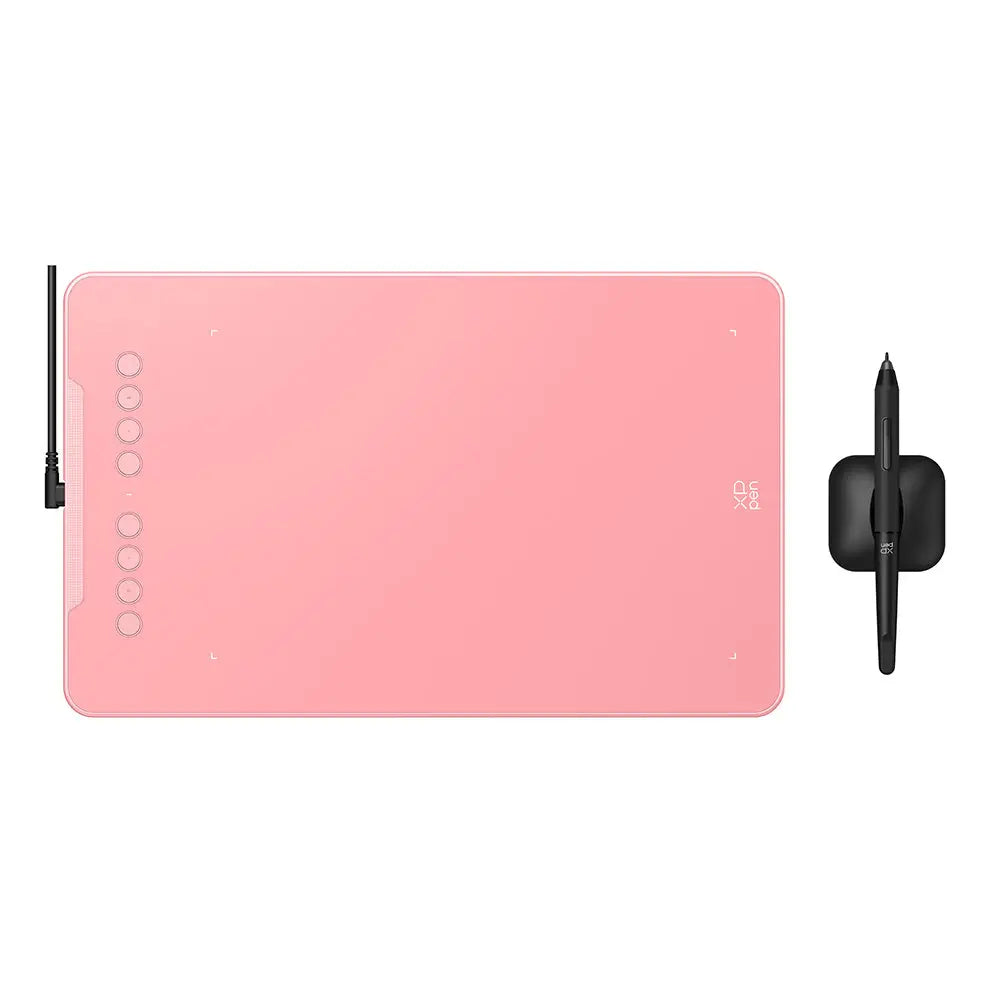 XPPen Deco01 V3 Graphics Drawing Tablet With Stylus Pink